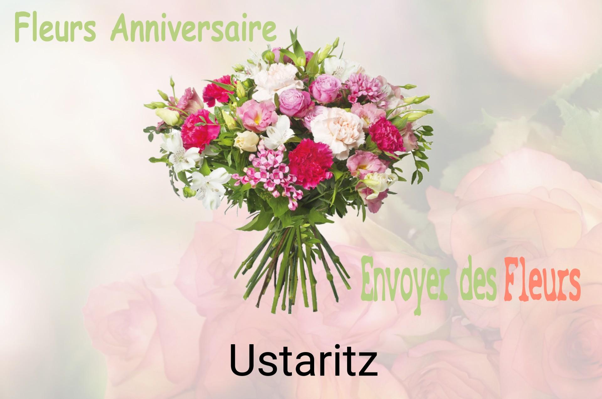 Bouquet de fleurs d’anniversaire livré à Ustaritz